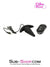 1482M      Silicone Anal Mini Rocket Vibrating Butt Plug, Black Anal Toys   , Sub-Shop.com Bondage and Fetish Superstore