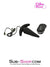1482M      Silicone Anal Mini Rocket Vibrating Butt Plug, Black Anal Toys   , Sub-Shop.com Bondage and Fetish Superstore