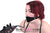 1487A-SIS      Rubberized and Pumped Inflatable Sissy Penis Gag Blow Job Trainer Sissy   , Sub-Shop.com Bondage and Fetish Superstore