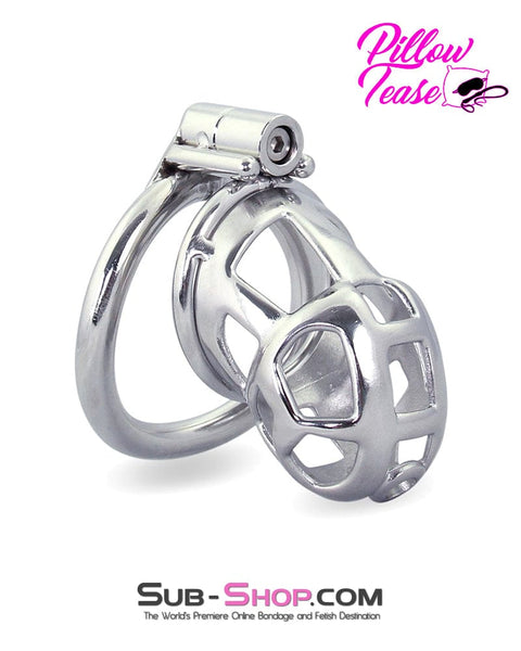 1489AR      Tempt and Tease Steel Male Teasing Chastity Cage Chastity   , Sub-Shop.com Bondage and Fetish Superstore