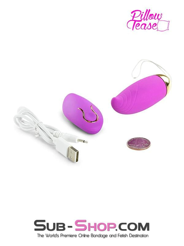 1514M      Rechargeable Remote Wireless Purple Bullet Vibrator Vibrators   , Sub-Shop.com Bondage and Fetish Superstore