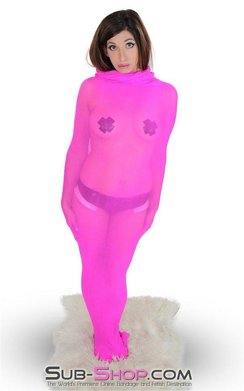 1517DL      Sheer Encasement Pink Silk Full Body Sack Body Sack   , Sub-Shop.com Bondage and Fetish Superstore