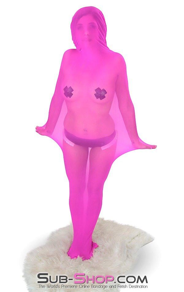 1517DL Sheer Encasement Pink Silk Full Body Sack Body Sack , Sub-Shop.com Bondage and Fetish Superstore