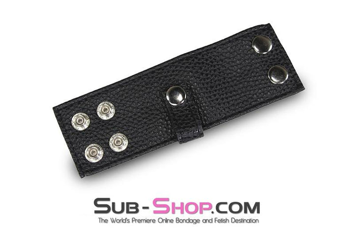 1532M      Adjustable Leather Ball Stretcher Strap with Attachment Loop Cock & Ball Strap   , Sub-Shop.com Bondage and Fetish Superstore
