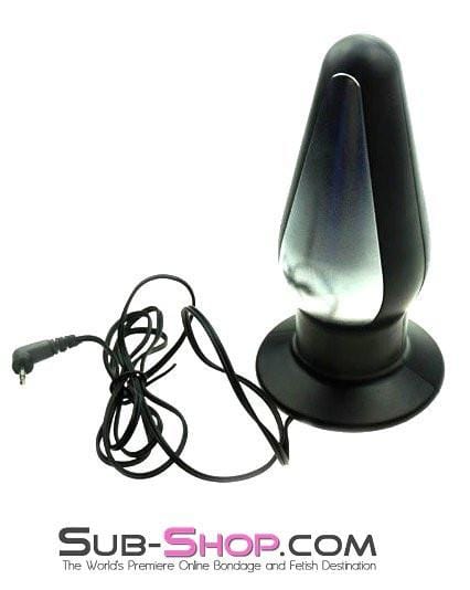 1534R      Sub Shock XL Electro Stim Butt Plug Electro-Stim   , Sub-Shop.com Bondage and Fetish Superstore