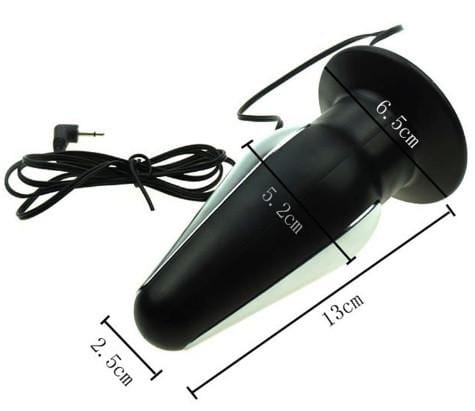 1534R      Sub Shock XL Electro Stim Butt Plug Electro-Stim   , Sub-Shop.com Bondage and Fetish Superstore