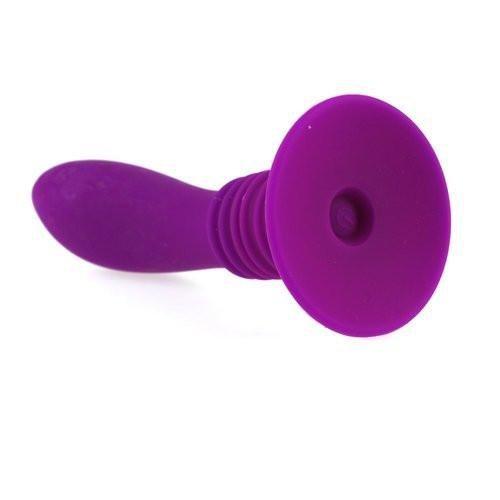 1538M-SIS      Sissy's 10 Function Vibrating Silicone P-Spot or G-Spot Dildo with Suction Cup Base Sissy   , Sub-Shop.com Bondage and Fetish Superstore