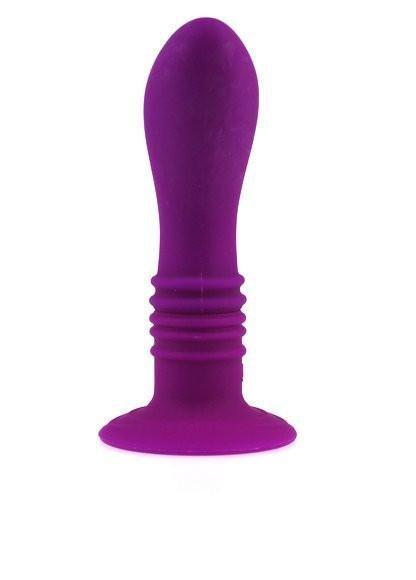 1538M-SIS      Sissy's 10 Function Vibrating Silicone P-Spot or G-Spot Dildo with Suction Cup Base Sissy   , Sub-Shop.com Bondage and Fetish Superstore