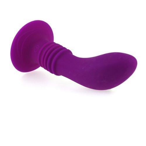 1538M-SIS      Sissy's 10 Function Vibrating Silicone P-Spot or G-Spot Dildo with Suction Cup Base Sissy   , Sub-Shop.com Bondage and Fetish Superstore