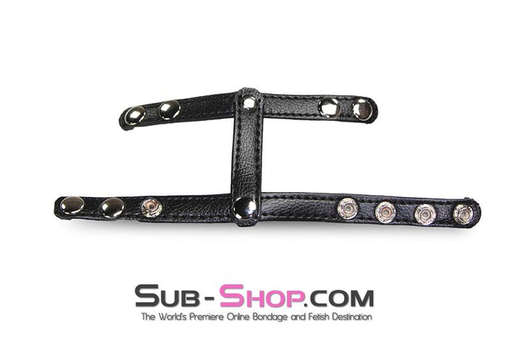 1554M      T-Style Cock Ring with Ball Divider Strap Cock & Ball Strap   , Sub-Shop.com Bondage and Fetish Superstore