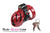 1559M-SIS      Sissy Trainer High Security Hinged Locking Male Chastity Device Sissy   , Sub-Shop.com Bondage and Fetish Superstore