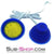 1560R       Sub Shock Electro Stim Nipple Suction Cup Set with Lead Wires Nipple Suction   , Sub-Shop.com Bondage and Fetish Superstore