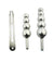 1569R      Double Jeopardy Locking Steel Female Chastity Belt with Graduated Dildo and Anal Plugs Chastity   , Sub-Shop.com Bondage and Fetish Superstore