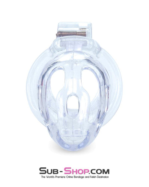 1571AR      Hard Up Clear High Security Cock Cage Chastity Device - MEGA Deal MEGA Deal   , Sub-Shop.com Bondage and Fetish Superstore