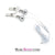 1573R      Sub Shock Super Endurance Chrome Weighted Electro Stim Spring Wire Nipple Clamps with Lead Wire Set - LAST CHANCE - Final Closeout! Black Friday Blowout   , Sub-Shop.com Bondage and Fetish Superstore