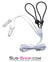 1576R      Sub Shock Electro Stim Nipple Clamps and Dual Adjustable Cock Shock Band Set with Lead Wires Nipple Clamp   , Sub-Shop.com Bondage and Fetish Superstore
