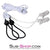 1576R      Sub Shock Electro Stim Nipple Clamps and Dual Adjustable Cock Shock Band Set with Lead Wires Nipple Clamp   , Sub-Shop.com Bondage and Fetish Superstore