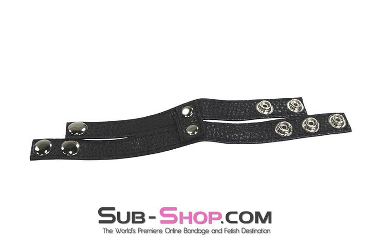 1580M      Adjustable Cock and Ball Snap Ring Strap Cock & Ball Strap   , Sub-Shop.com Bondage and Fetish Superstore