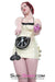 1461DL-SIS      Sissy Bitch Boi's Locking Leatherette Cock & Balls Cage with Lead Ring Tip Sissy   , Sub-Shop.com Bondage and Fetish Superstore