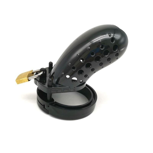 1626AR      Short Stockade Black Cage Male Chastity Device Chastity   , Sub-Shop.com Bondage and Fetish Superstore