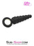 1632M      Twist Cone Spiral Silicone Anal Massager with Steel Pull Ring Butt Plug   , Sub-Shop.com Bondage and Fetish Superstore