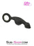 1650M      Double Bulb Silicone Anal Massager with Metal Pull Ring - LAST CHANCE - Final Closeout! Black Friday Blowout   , Sub-Shop.com Bondage and Fetish Superstore