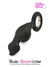 1650M      Double Bulb Silicone Anal Massager with Metal Pull Ring - LAST CHANCE - Final Closeout! Black Friday Blowout   , Sub-Shop.com Bondage and Fetish Superstore
