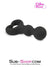1657M      Heart Pull Ring Silicone Bumpy Anal Massager - MEGA Deal Black Friday Blowout   , Sub-Shop.com Bondage and Fetish Superstore