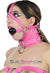 1659A      Controlled Hot Pink Leather Bondage Posture Collar Collar   , Sub-Shop.com Bondage and Fetish Superstore