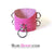 1659A      Controlled Hot Pink Leather Bondage Posture Collar Collar   , Sub-Shop.com Bondage and Fetish Superstore