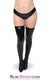 1668DL      Zipper Back Seam Wet Look Stockings - MEGA Deal Black Friday Blowout   , Sub-Shop.com Bondage and Fetish Superstore