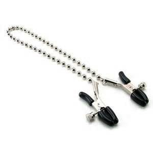 1678DL      Pinch Me Wicked Style Rubber Coated Adjustable Nipple Clamps - MEGA Deal Black Friday Blowout   , Sub-Shop.com Bondage and Fetish Superstore
