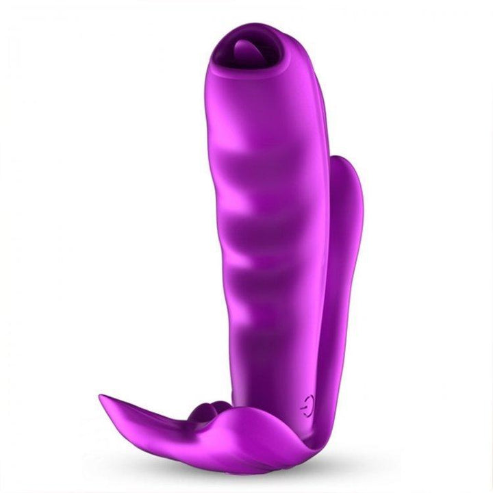1679M      7 Function + Heat + BOOST Mode Remote Control Vibrator with Clitoral and Labial Stimulators Vibrators   , Sub-Shop.com Bondage and Fetish Superstore