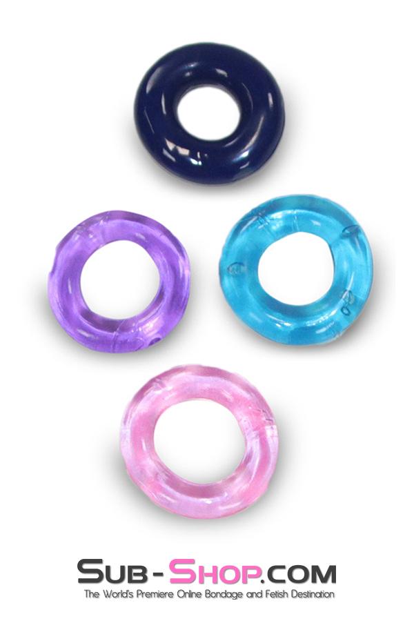 1685M      Assorted Colors and Styles Super Stretch Cock Ring - Secret Offer Black Friday Blowout   , Sub-Shop.com Bondage and Fetish Superstore