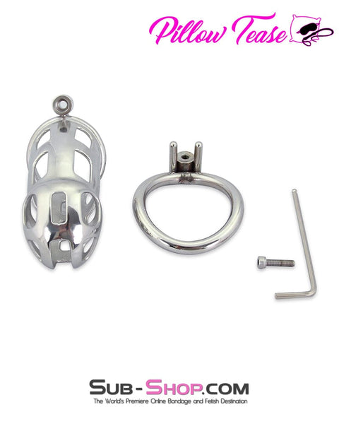 1692AR      Edging Torture Chastity Steel Male Chastity Cage Chastity   , Sub-Shop.com Bondage and Fetish Superstore