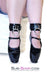 1701A      Black Tie Affair Rubber Bondage Ankle Cuffs Wrist and Ankle Bondage   , Sub-Shop.com Bondage and Fetish Superstore