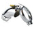 1707HS      Heavy Metal Locking Steel Chrome Cock Cage Chastity - MEGA Deal MEGA Deal   , Sub-Shop.com Bondage and Fetish Superstore