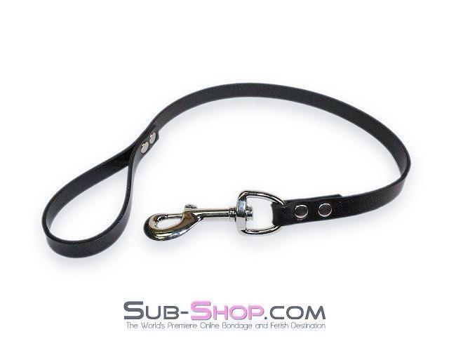 1709A      Rubber Submission Bondage Slave Leash Leash   , Sub-Shop.com Bondage and Fetish Superstore