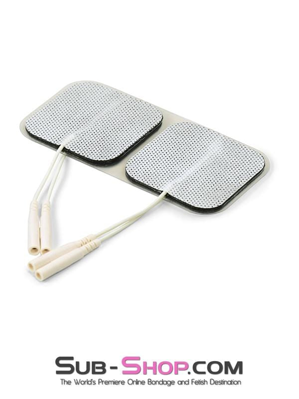 1721T      Replacement Self Adhering Electrodes 4 Pack Electro-Stim   , Sub-Shop.com Bondage and Fetish Superstore