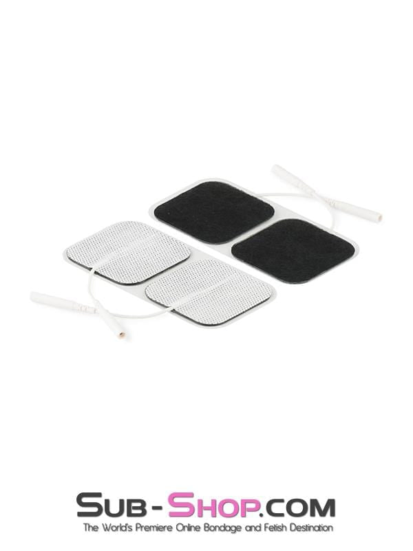 1721T      Replacement Self Adhering Electrodes 4 Pack Electro-Stim   , Sub-Shop.com Bondage and Fetish Superstore