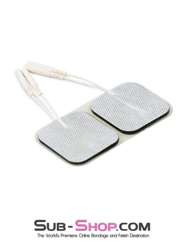 1721T      Replacement Self Adhering Electrodes 4 Pack Electro-Stim   , Sub-Shop.com Bondage and Fetish Superstore