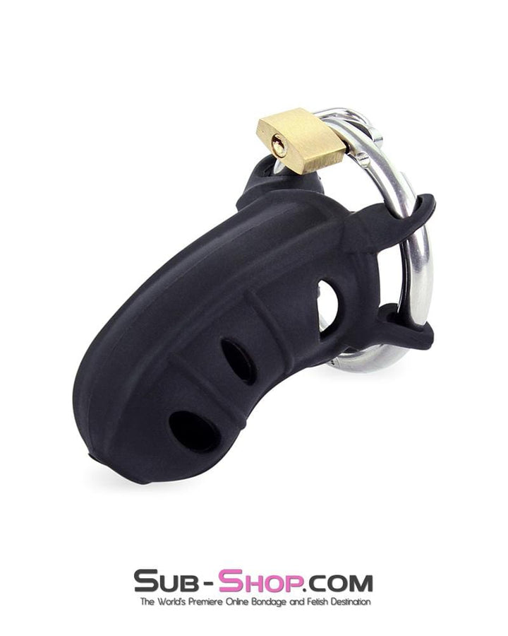 0173P-SIS      Sissy Hardcore Silicone Cock Blocker Sissy   , Sub-Shop.com Bondage and Fetish Superstore