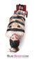 1743A-BLK      2" Wide Buckling Bondage Strap, Black Leather - 4 Sizes! Straps   , Sub-Shop.com Bondage and Fetish Superstore
