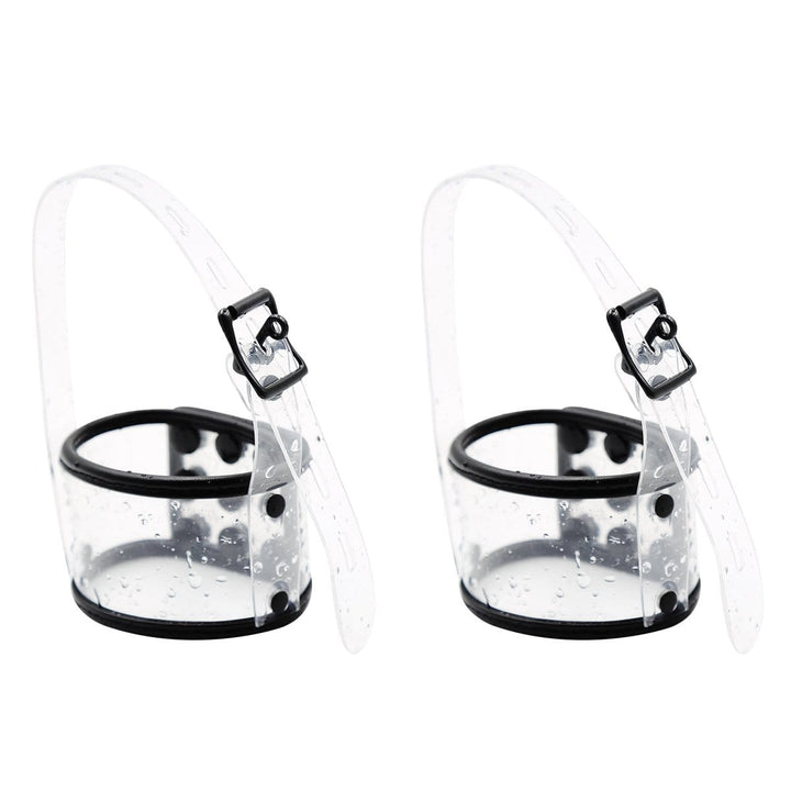 1764MQ-SIS      Clearly Comfy Submissive Sissy Ankle and Shoe Cuffs with Padded Edge and Locking Shoe Straps Sissy   , Sub-Shop.com Bondage and Fetish Superstore