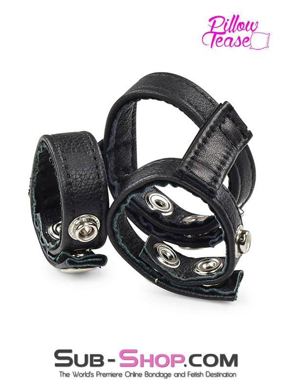 1772HS      Stallion Corral Ball Spreader & Stretcher Cock Cage   , Sub-Shop.com Bondage and Fetish Superstore