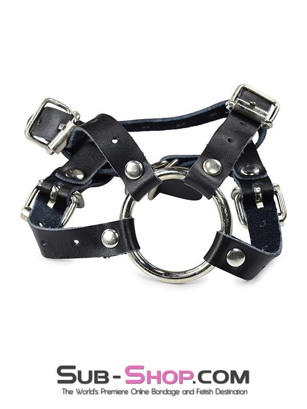 1781DL       Leather Balls & All Buckling Cock Ring Set - MEGA Deal MEGA Deal   , Sub-Shop.com Bondage and Fetish Superstore