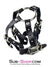 1781DL       Leather Balls & All Buckling Cock Ring Set Cock Cage   , Sub-Shop.com Bondage and Fetish Superstore