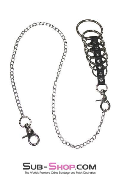 1786DL      7 Gates of Hell with Lead Chain - MEGA Deal Black Friday Blowout   , Sub-Shop.com Bondage and Fetish Superstore