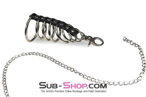 1786DL      7 Gates of Hell with Lead Chain - MEGA Deal Black Friday Blowout   , Sub-Shop.com Bondage and Fetish Superstore
