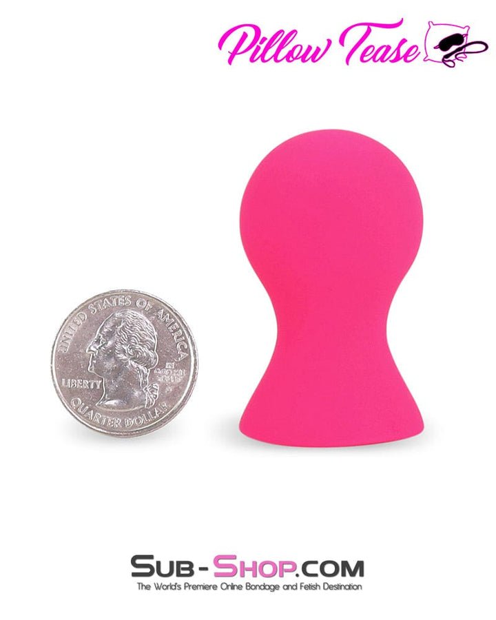 1791M      Pink Silicone Nipple Suckers Set Nipple Suction   , Sub-Shop.com Bondage and Fetish Superstore